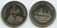 Kanada One Dollar Trade Token G6450 - The Princess Marguerite - Victoria, British Columbia Canada -