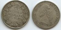 Deutsches Reich Mühl.a.Rh. Preismedaille Sportmedaille Victoria M733 - Johann Friedrich Ludwig Christoph Jahn 1778-1852 - Gut Heil -
