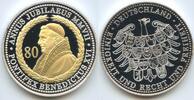 Deutschland Bundesrepublik - Vatikan Medaille PA119 - Auf den 80.Geburtstag von Papst Benedikt XVI. -