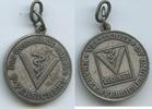 Deutschland Medaille versilbert GY676 - Vereinigte Krankenversicherung AG - Der Gesundheit zuliebe Versichert -