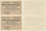 Österreich Wien 2 x 1/4 Los zu 10.000 Kronen GB025 - Viertellos - 9.Österreichische Klassenlotterie - Albert Bauer Wien -