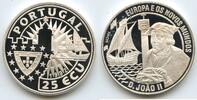 Portugal 25 Ecu Silber G4460 - Navigator's series - D. João II -