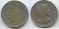 Brasilien 100 Reis G15913 - Liberty Brazil Brésil -