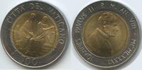 Vatikan Italien-Kirchenstaat 500 Lire G1652 - Maria und Jesus - Papst Johannes Paul II. 1978-2005 Vatican City -