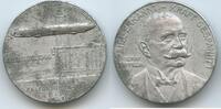 Deutsches Reich Kaiserreich Aluminiummedaille M672 - Zeppelin Luftschiff Z4 - Dauerfahrt Friedrichshafen - Mainz -