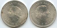 Niederlande 10 Gulden Silber M#2009 - 25th Anniversary of Liberation - Juliana 1948-1980 Netherlands -