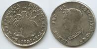 Bolivien 4 Sols Silber M#3368 - Simón Bolívar Bolivia -