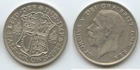 Großbritannien Half Crown (½ Crown) Silber H0534 - King George V. 1910-1936 Great Britain United Kingdom -