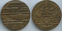 Tschechoslowakei Große Bronzemedaille GX682 - ČSSR Dopravní Podniky Hlavniho města Prahy 1875-1975 -