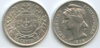 Portugal 50 Centavos Silber H0877 - Liberty Portuguesa -