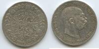 Österreich Kaiserreich 5 Corona (5 Kronen) Silber M#8213 - Typ Schwartz - Kaiser Franz Joseph I. 1848-1916 Austria -