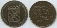Bayern München und Oberbayern Verdienstmedaille GY734 - Industrie- & Handelskammer - Annerkennung für 25 Jahre Dienste -