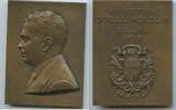 Frankreich Bronzeplakette M#0284 - Médecine Docteur Guillaume Louis ses Amis 1930 -