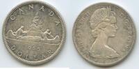 Kanada 1 Dollar Silber M#8079 - Kanu Elisabeth II. Canada -
