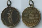 Österreich Kaiserreich Niederösterreich Bronzemedaille M3513 - Hausweihe des katholischen Gesellenvereines in Baden -