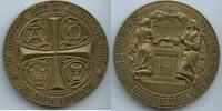 Deutsches Reich Preussen Große Bronzegussmedaille M#0245 - Zur Goldenen Hochzeit Evangelischen Kirche der altpreußischen Union -