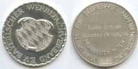 Bayern Bayerischen Werbefachverband Große Silbermedaille in Original-Etui M#0329 - Jahrespreis für beispielhafte Anzeigengestaltung -