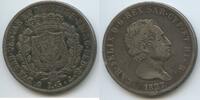 5 Lire Silber 1827 P Italien Sardinien Königreich GS509 - Carlo Felice 1821-1831 - Genua Italy Kingdom of Piedmont-Sardinia Sehr schön, Patina