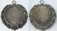 Österreich Silbermedaille mit Lorbeerkranzeinfassung M#0249 - öst.Kraftsportverband Österr.Rekord Einarmig Reissen -
