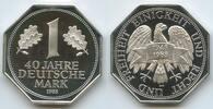 Silbermedaille Jubiläums-Silbermark 1988 Deutschland Bundesrepublik GN463c - 40 Jahre Deutsche Währung 1948-1998 - Deutsche Mark Polierte Platte ...