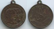 Deutsches Reich Kaiserreich Brandenburg-Preußen Gedenkmedaille Zur Erinnerung Dreikaiserjahr M#7045 - Burg Hohenzollern - Kaiser Wilhelm I. Friedrich III. Wilhelm II. -