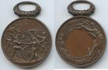 Frankreich Kupfermedaille M#0307 - Feuerwehr Verdienstmedaille -