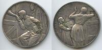 Belgien Bronzemedaille versilbert M#0313 - La Cantine du Soldat Prisonnier - Bruxelle -