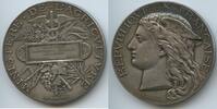 Frankreich France Große Silber Verdienstmedaille M#6944 - Ministère de l'Agriculture - Statistique agricole de décennale 1892 -