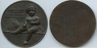 Deutsches Reich 1. Weltkrieg Große Eisengußmedaille GX658 - Gedenket der Säuglinge und Kinder -