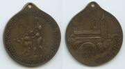Deutschland München Bronzemedaille GX373 - Sankt Korbinian Patron der Erzdiözese Freising 739-1989 -