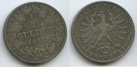 Frankfurt Stadt ½ Gulden Silber S0542 - Freie Stadt Frankfurt -