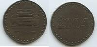 Deutschland Kalendermedaille Bronze PA998 - Porsche Turbo -