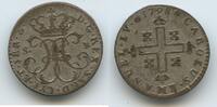 1 Soldo Silber 1798 Turin Italien Piemont Sardinien Königreich M#6799 - Charles Emmanuel IV. - Genua Italy Kingdom of Piedmont-Sardinia Sehr Schö...