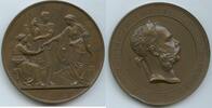 Österreich Kaiserreich Wien Große Bronzemedaille Verdienstmedaille M#0242 - Wiener Weltausstellung - Franz Joseph I. 1848-1916 -