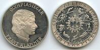 Österreich Silbermedaille M#6560 - Olympiasieger Franz Klammer - Olympische Winterspiele 1976 -