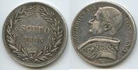 Vatikan Italien-Kirchenstaat Roma 1 Scudo Silber M#8247 - Papst Gregor XVI. 1831-1846 Italy -