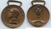 Italien Königreich Italy World War I. Erinnerungsmedaille GX832 - Italienisch-österreichischen Krieg - Vittorio Emanuele III. 1900-1946 -