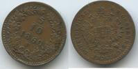 5/10 Kreuzer 1860 V Venetien Italien Lombardei Venetien G14586 - Franz Joseph I. 1848-1916 Austria Italy Lombardy Sehr Schön - Vorzüglich