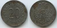 Deutsches Reich Kaiserreich 20 Pfennig Notgeld Strassenbahnmarke T238 - Strassenbahn Leipzig Token Coinage Germany -