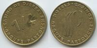 Tunesien ½ Dinar Casino Chip Spielmarke Jeton Token G11139 - Casino De Djerba - Groupe Partouche - Tunisia -