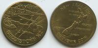 Neuseeland Medaille Souvenir Coin Tourist Dollar G13791 - Queenstown Skyline New Zealand -