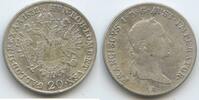 Österreich Kaiserreich 20 Kreuzer Silber M#6417 - Franz II. 1792-1835 Austria -
