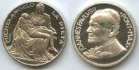 Vatikan Rom Medaille M3584 - La Pieta Michelangelo Roma - Papst Johannes Paul II -