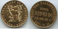 Deutschland Bundesrepublik Berlin Medaille Souvenir Token G13032 - Stengel Berlin Haut und Haarspezist - Société Française de Biosthétique -