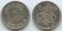 Japan 100 Yen Silber H0365 - Olympic Games Hirohito (Showa) Nippon -
