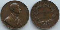 Österreich Kaiserreich Wien Große Bronzemedaille Verdienstmedaille GY543 - Hofrat Dr. Paul Gautsch von Frankenthurn - Theresianischen Akademie -