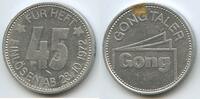 Deutschland Bundesrepublik Werbemarke für Heft 45 G13207 - Gong Taler - Einlösen ab 28.10.1972 Wertmarke -