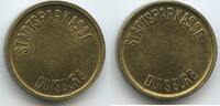 Deutschland Bundesrepublik Nordrhein-Westfalen Parkmünze Wertmarke Jeton Token T292 - Stadtsparkasse Duisburg -