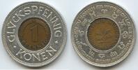 Deutschland Bayern München Sendlingerstrasse Glücksbringer Glücksmünze Neujahrsmünze L2539 - 1 Glückspfennig Konen mit Inlay 1 Pfennig 1950 D -