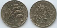 4 Dollars 1970 Saint Lucia G0699 - F.A.O. Elizabeth II. Karibik Zuckerrohr & Bananen FAO Vorzüglich - Unzirkuliert